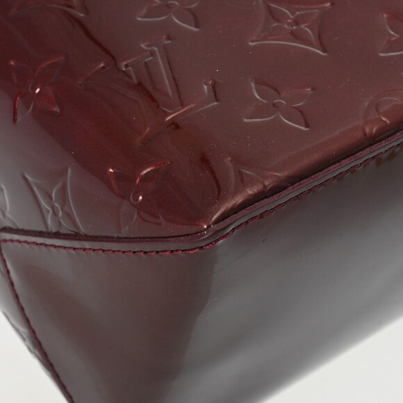 Louis Vuitton Vernis Wilshire Tote Rouge Fauvist Purple Handbag - Picture 9 of 11